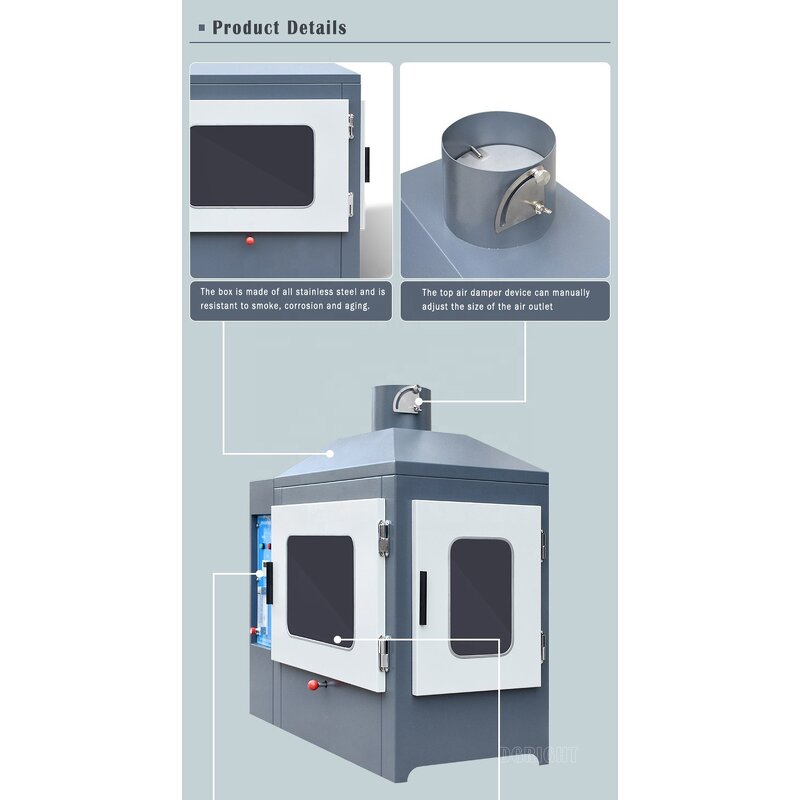 Smoke Density Chamber Factory - ASTM D2843 Plastics