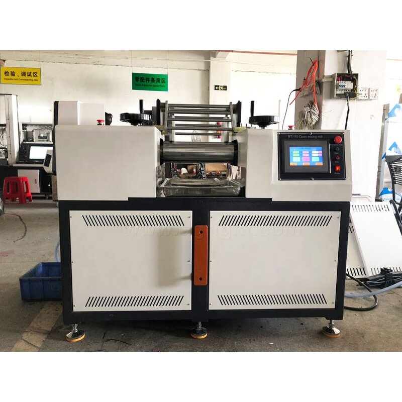 Two Roll Mill Manufacturer - Customizable Lab Drum Machine