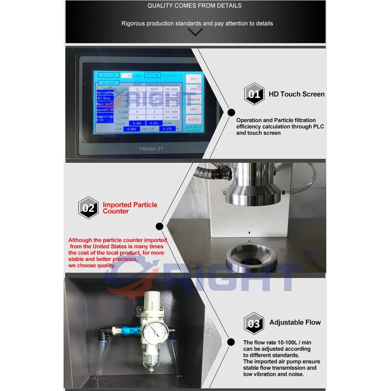 Air Filter Tester Factory - Universal High Precision Filtration