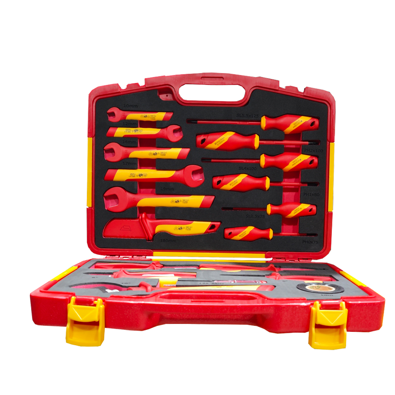 VDE Insulated Tool Set Factory - OEM 19-Piece Hand Tool Set
