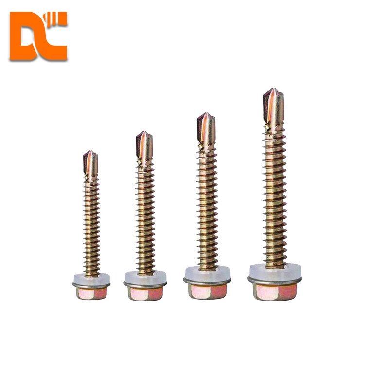 Hex Head Screw Factory - OEM Self-Drilling Screw with Washer