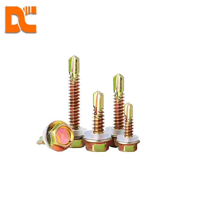 Hex Head Screw Factory - OEM Self-Drilling Screw with Washer