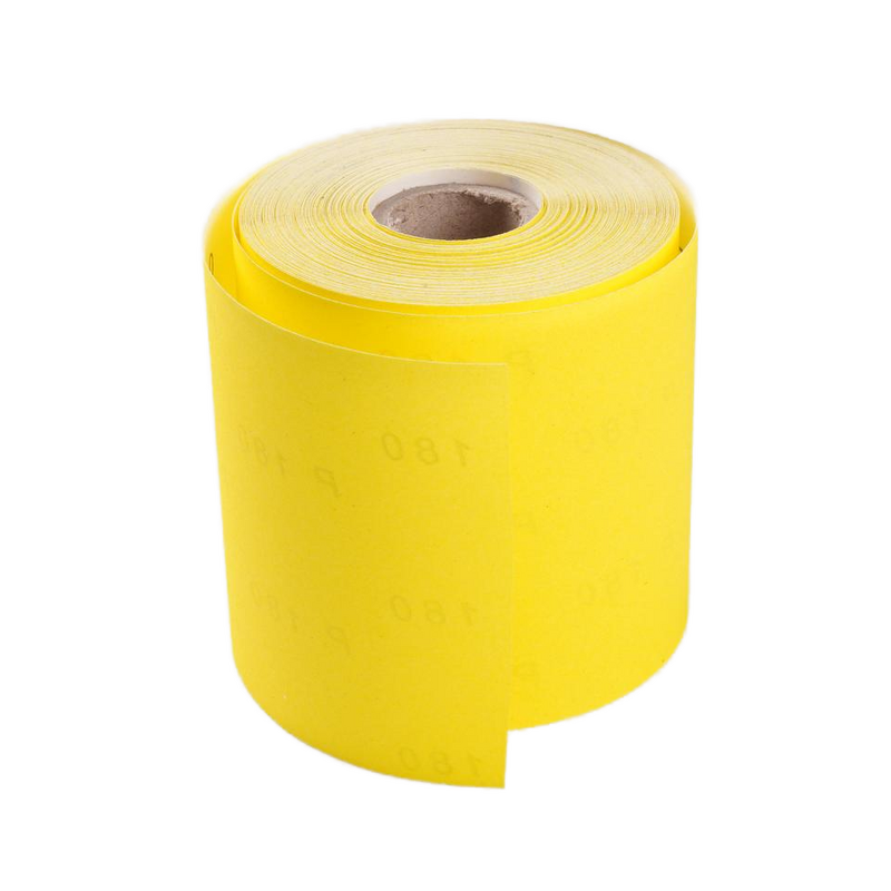 Sandpaper Roll Factory - OEM Yellow Quartz Kraft Sandpaper