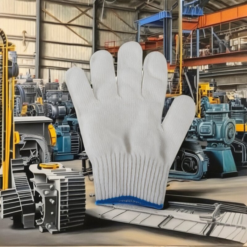 Cotton Safety Gloves Factory - OEM Work Gloves Manufacturer