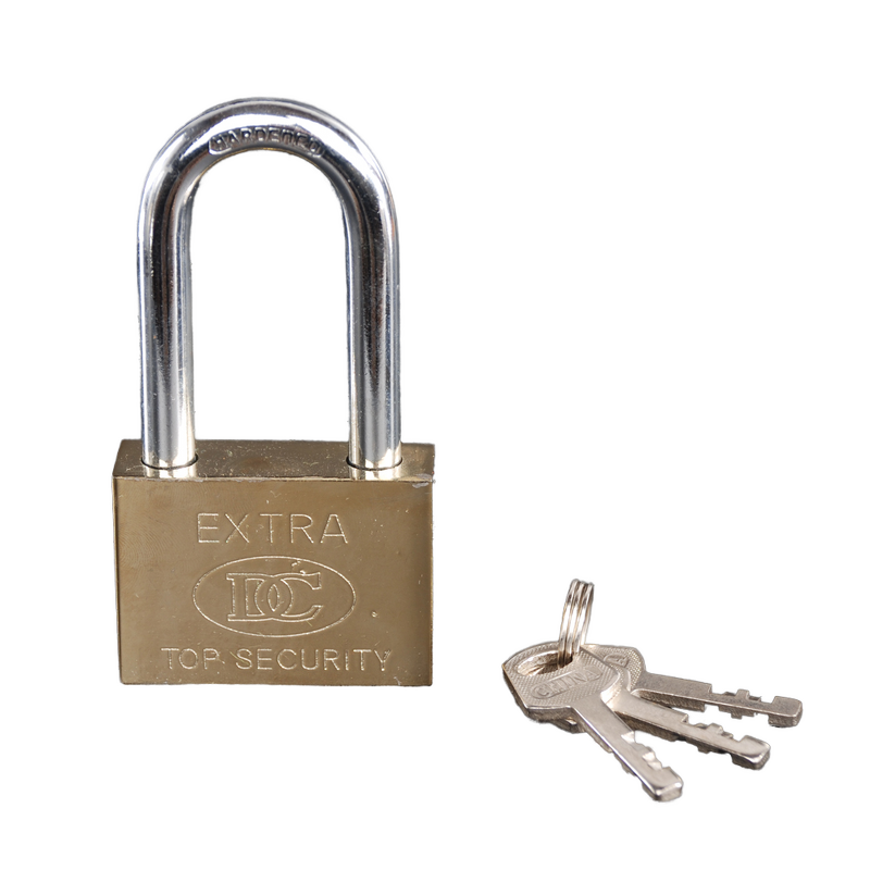 Furniture Lock Factory - OEM Brass Plated Iron Padlock