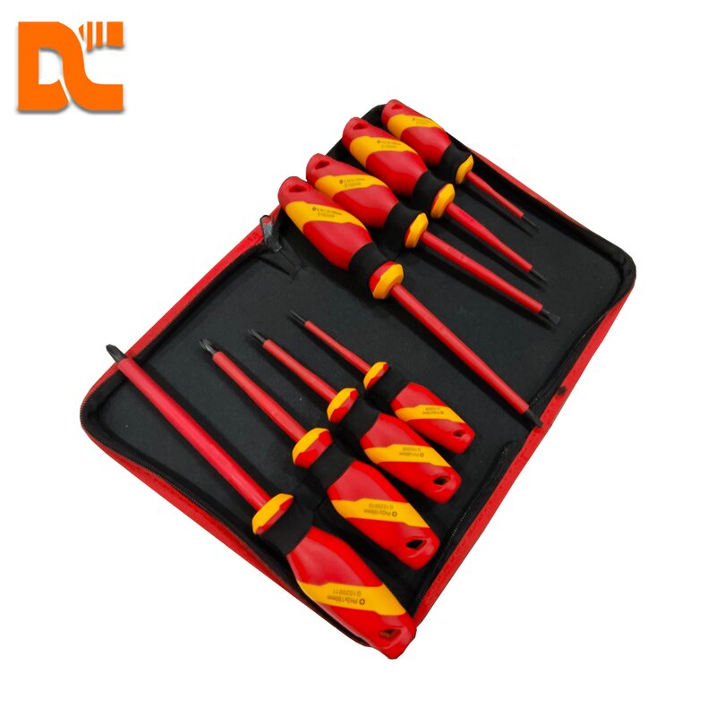 VDE Insulated Screwdriver Set Factory - OEM 8pcs Carbon Steel Set