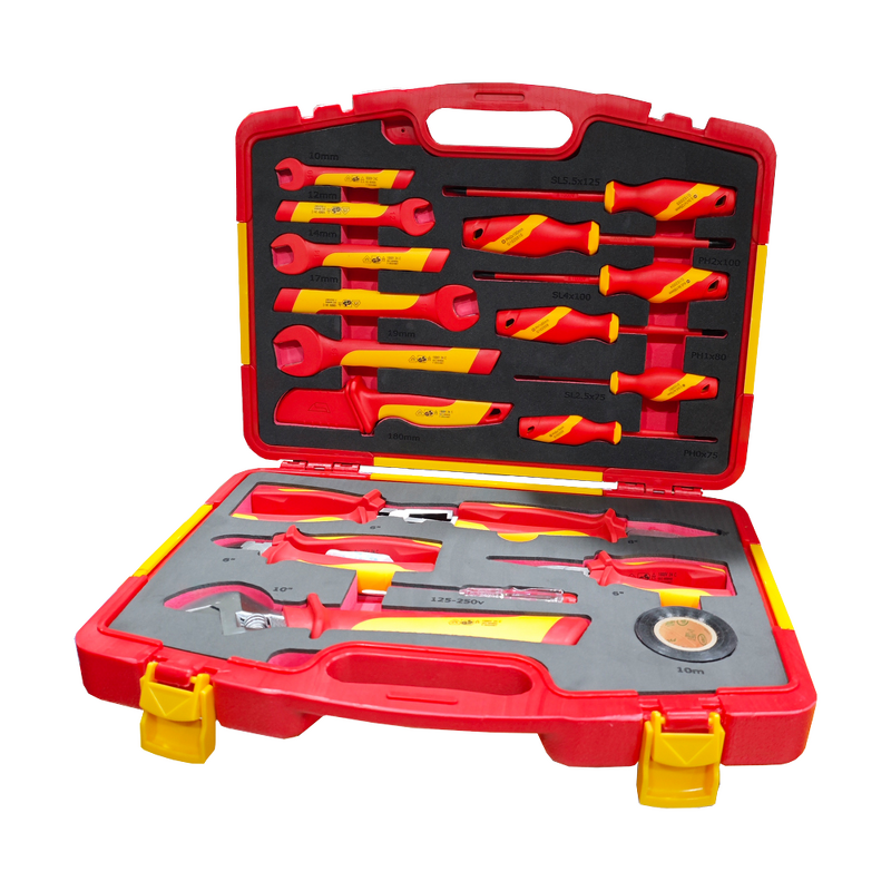 VDE Insulated Tool Set Factory - OEM 19-Piece Hand Tool Set