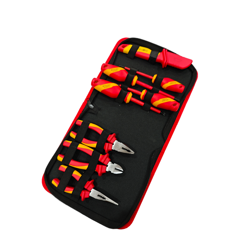 VDE Insulated Tool Set Factory - OEM 8-Piece Anti-Shock Set