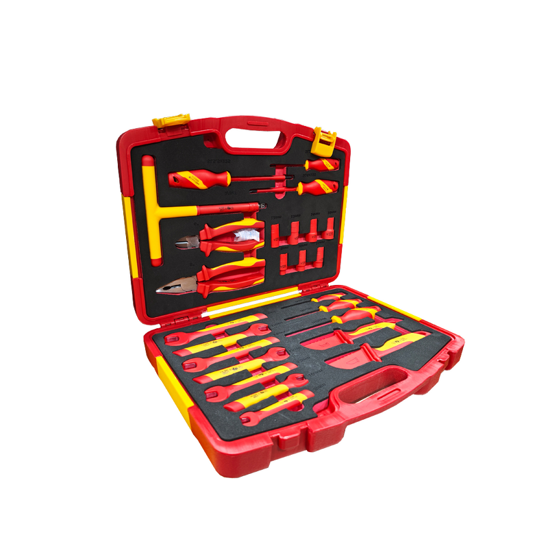 VDE Insulated Tool Set Factory - OEM 25-Piece Ratchet Set
