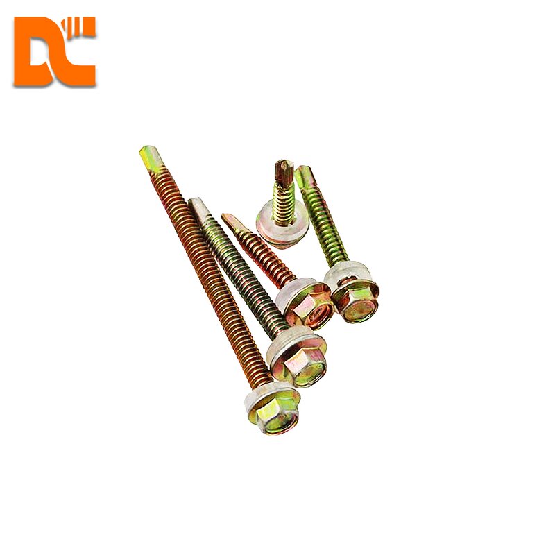 Hex Head Screw Factory - OEM Self-Drilling Screw with Washer
