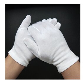 Touch Screen Gloves Factory - OEM White Cotton Ceremony Gloves