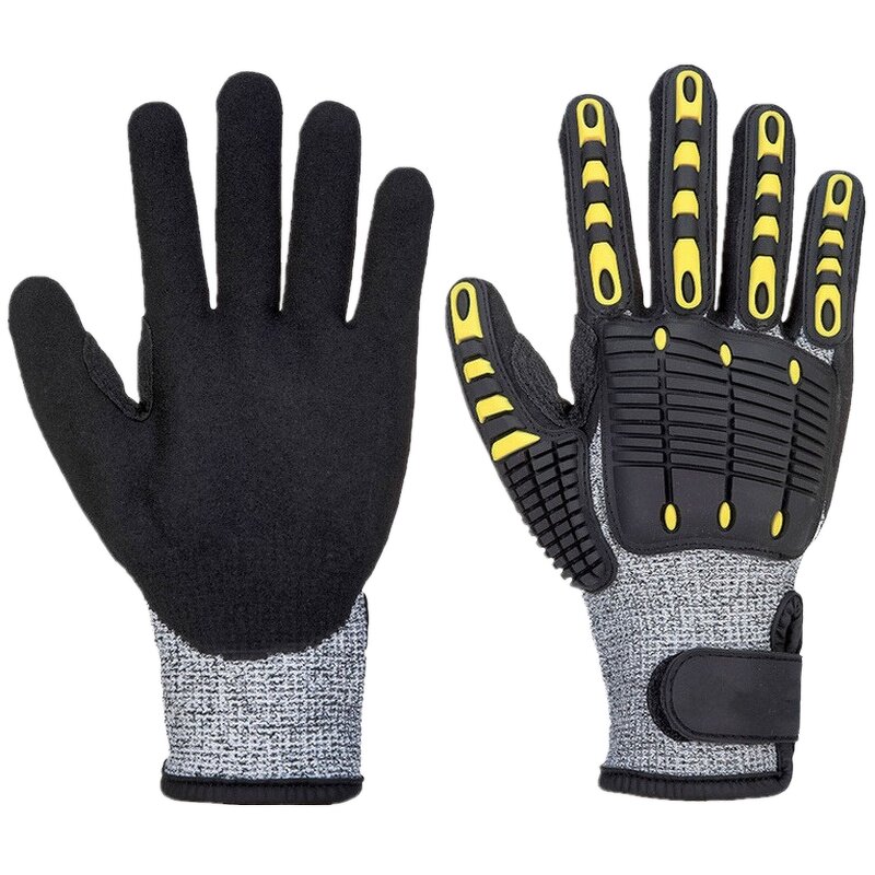 Anti Impact Gloves Factory - OEM Oilfield Mining Safety Gloves
