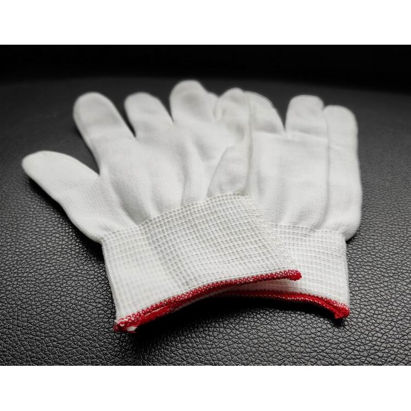 PVC Gloves Factory - OEM Polka Dot Cotton Knitted Gloves
