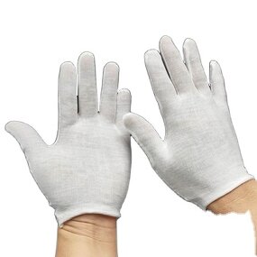 Cotton Gloves Factory - OEM Ultrathin Disposable Polyester White