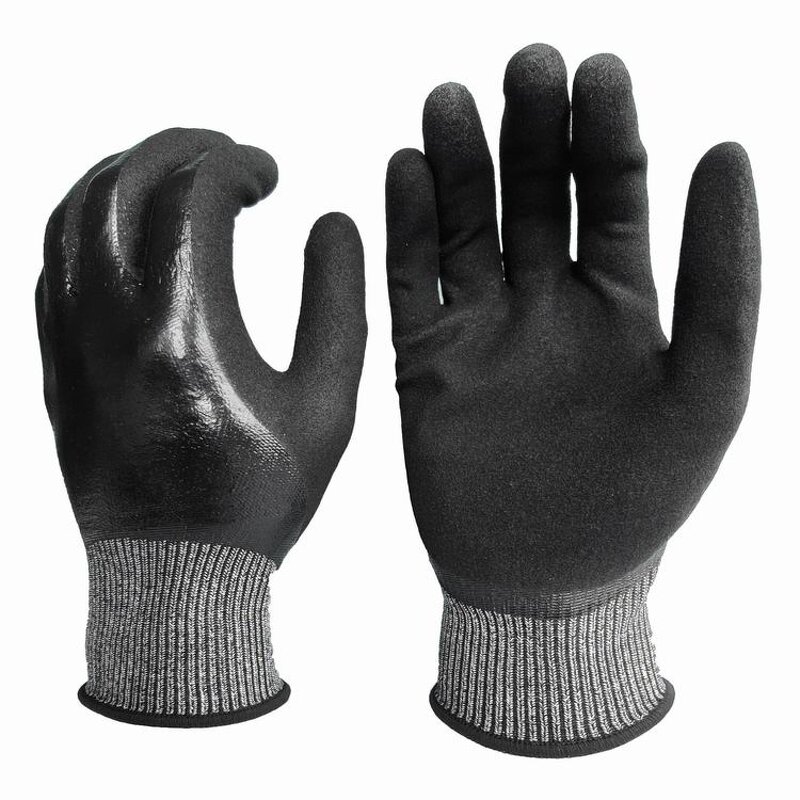 Cut Resistant Gloves Factory - OEM Double Dipped Nitrile Safety
