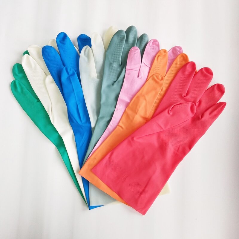 PVC Gloves Factory - OEM Yellow Industrial Anti Chemical