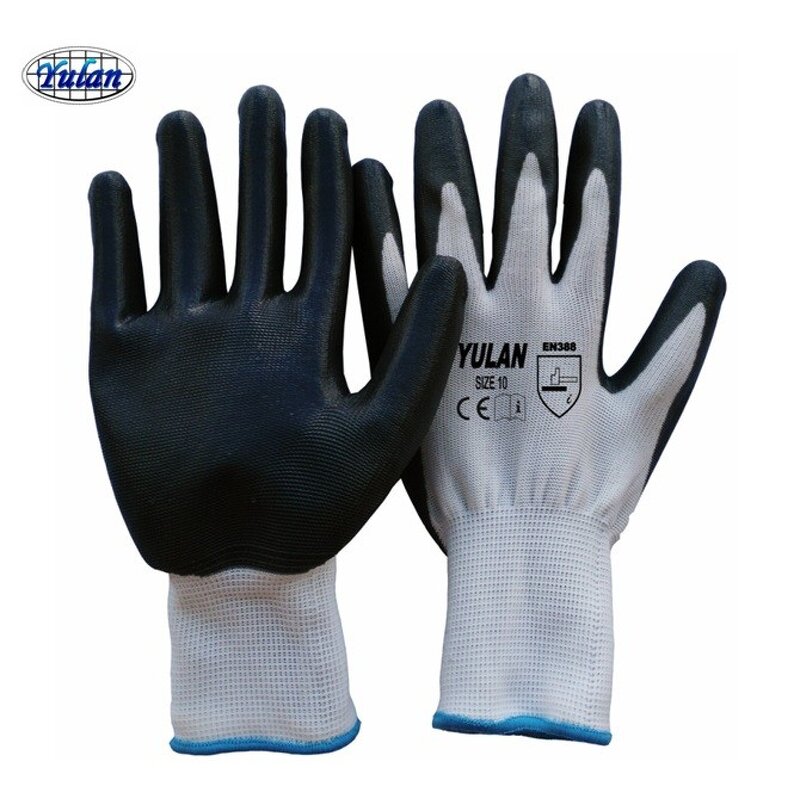 Latex Coated Gloves Factory - OEM Polyester Dipped Latex Safety