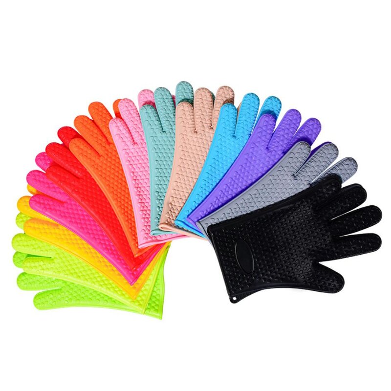 Oven Mitts Factory - OEM Cotton Extra Long Cuff Heat Resistant