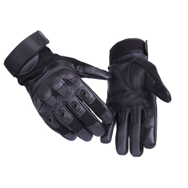 Motorcycle Gloves Factory - OEM Leather Shell Anti-slip Palm