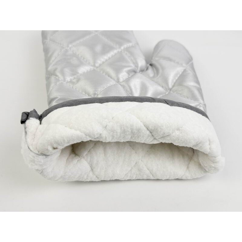 Heat Resistant Gloves Factory - OEM Silver Coating Oven Mitts