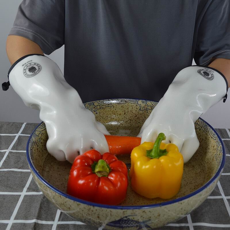 Oven Glove Factory - OEM Terry Heat Resistant Mitten Supplier