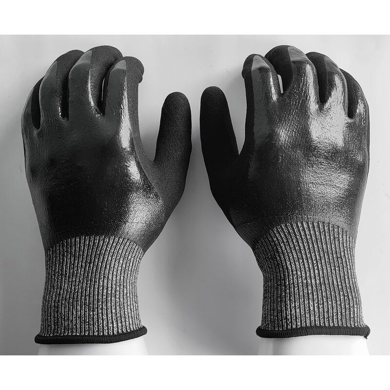 Cut Resistant Gloves Factory - OEM Double Dipped Nitrile Safety