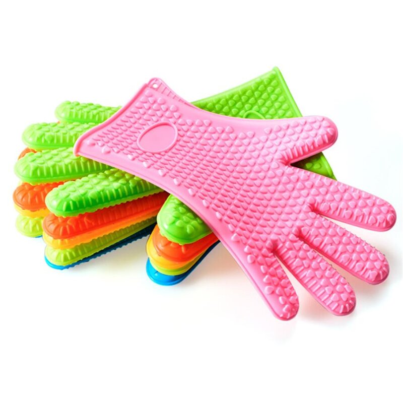 Oven Mitts Factory - OEM Cotton Extra Long Cuff Heat Resistant