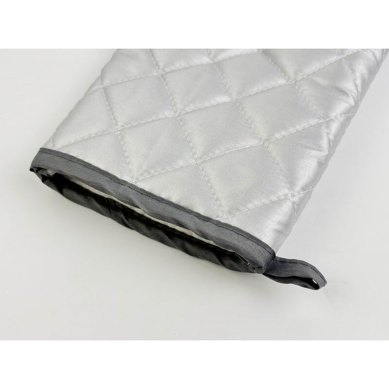 Heat Resistant Gloves Factory - OEM Silver Coating Oven Mitts