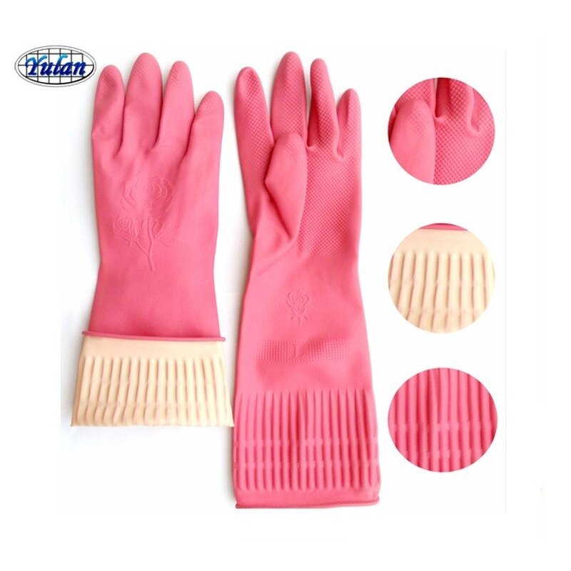 Industrial Gloves Factory - OEM Black Latex Rubber Gloves