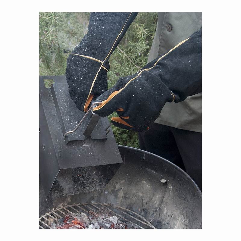 Heat Resistant Gloves Factory - OEM Silver Kitchen BBQ Gloves