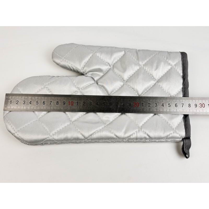 Heat Resistant Gloves Factory - OEM Silver Coating Oven Mitts