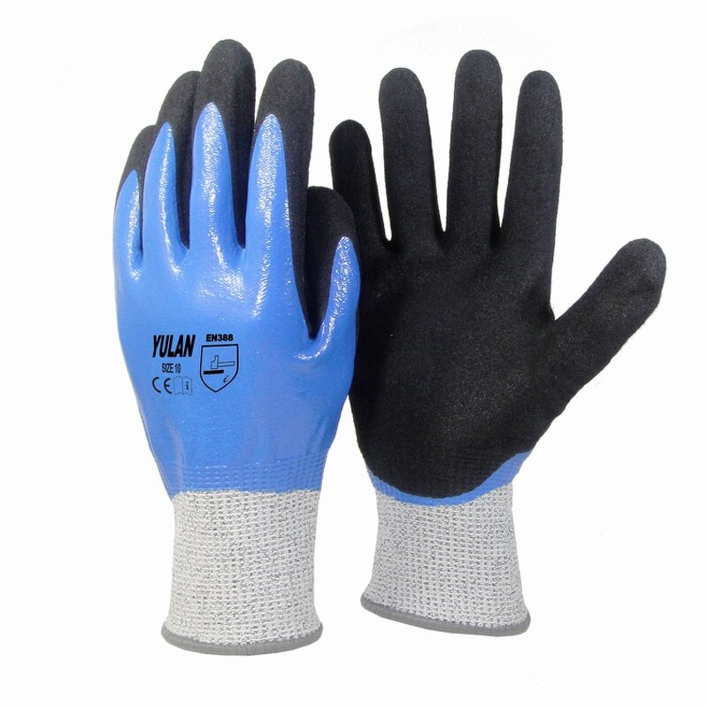 Cut Resistant Gloves Factory - OEM Nitrile Coated Work Safety