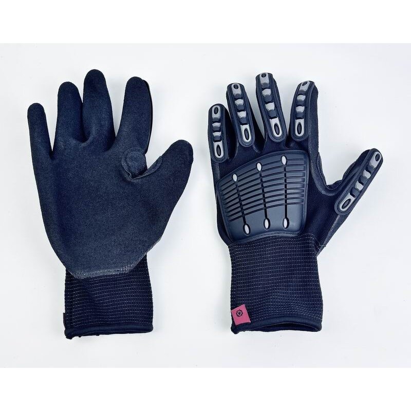 Anti-Impact Gloves Factory - OEM Coated Nitrile TPR Safety Gloves