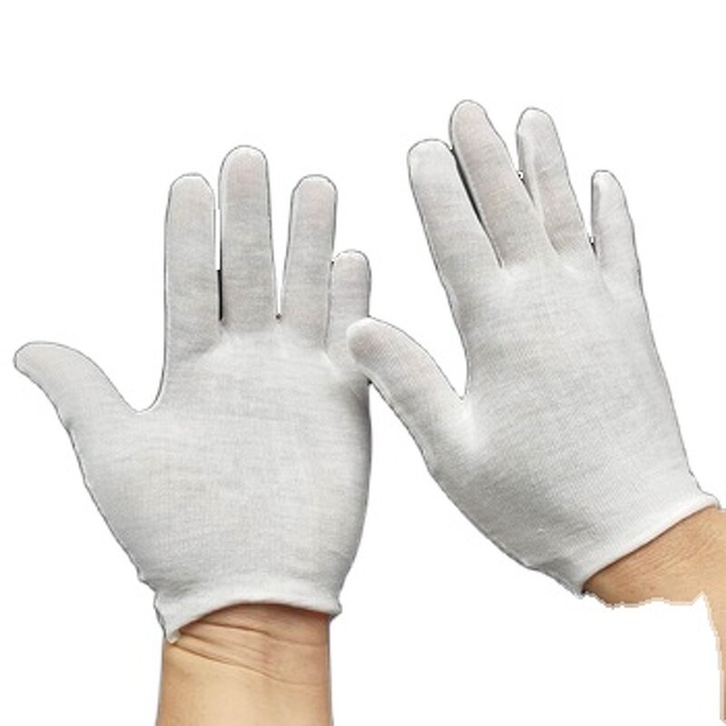 Cotton Gloves Factory - OEM White Parade Hand Gloves