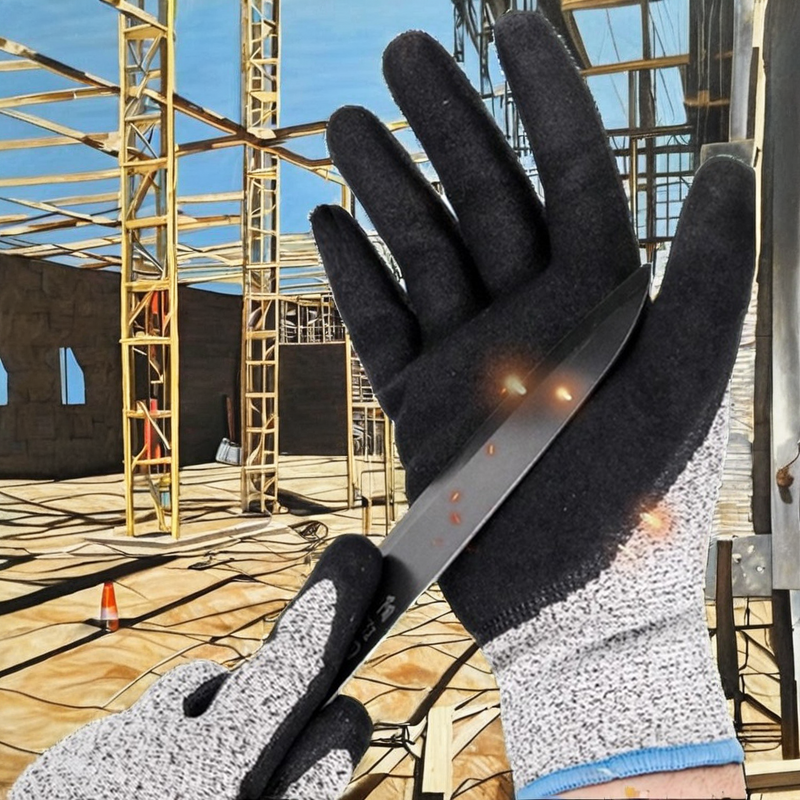 Protective Gloves Factory - OEM Heavy Duty Anti-Cutting Gloves