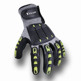 Anti Impact Gloves Factory - OEM TPR Cut Proof Safety Gloves
