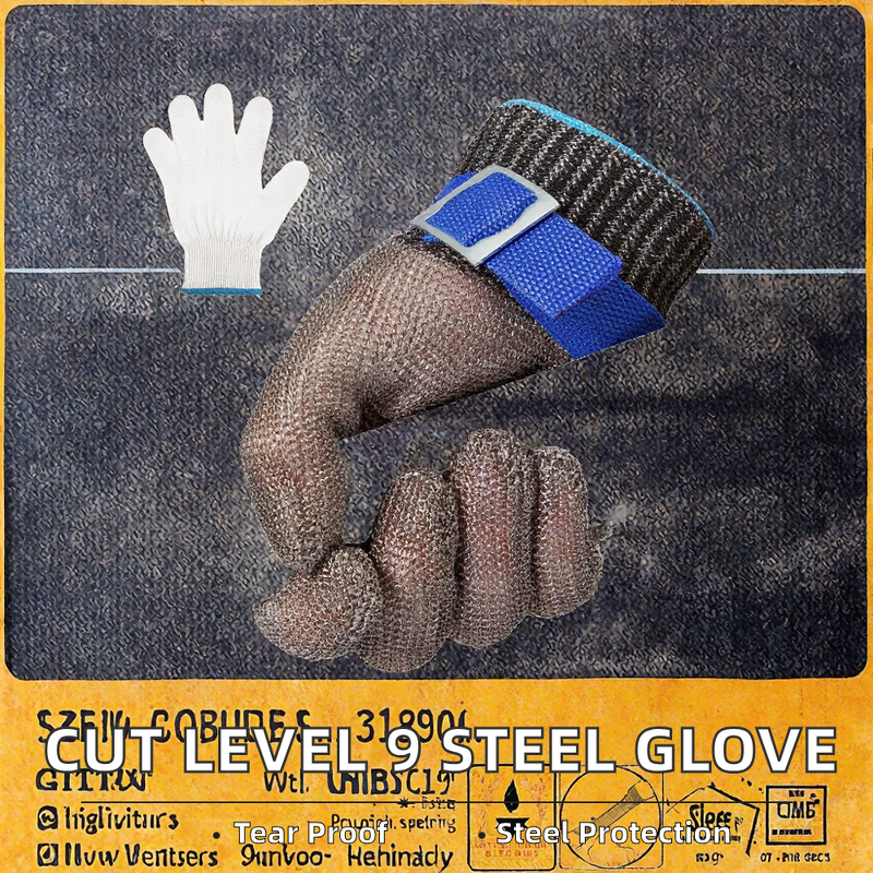 Anti-Cut Gloves Factory - OEM Stainless Steel Wire Mesh Gloves