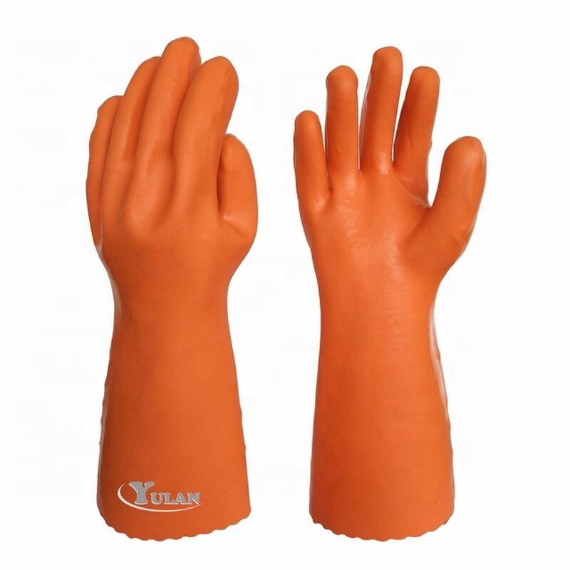 PVC Gloves Factory - OEM 30cm Long Industrial Chemical Glove