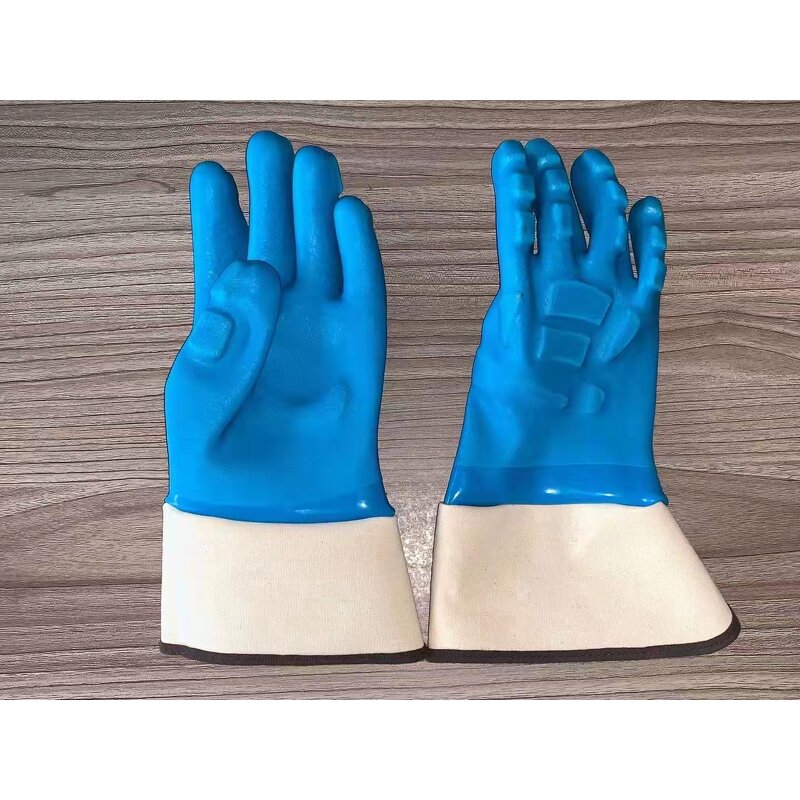 Anti-impact Gloves Factory - OEM TPR Cut-Resistant PVC Safety