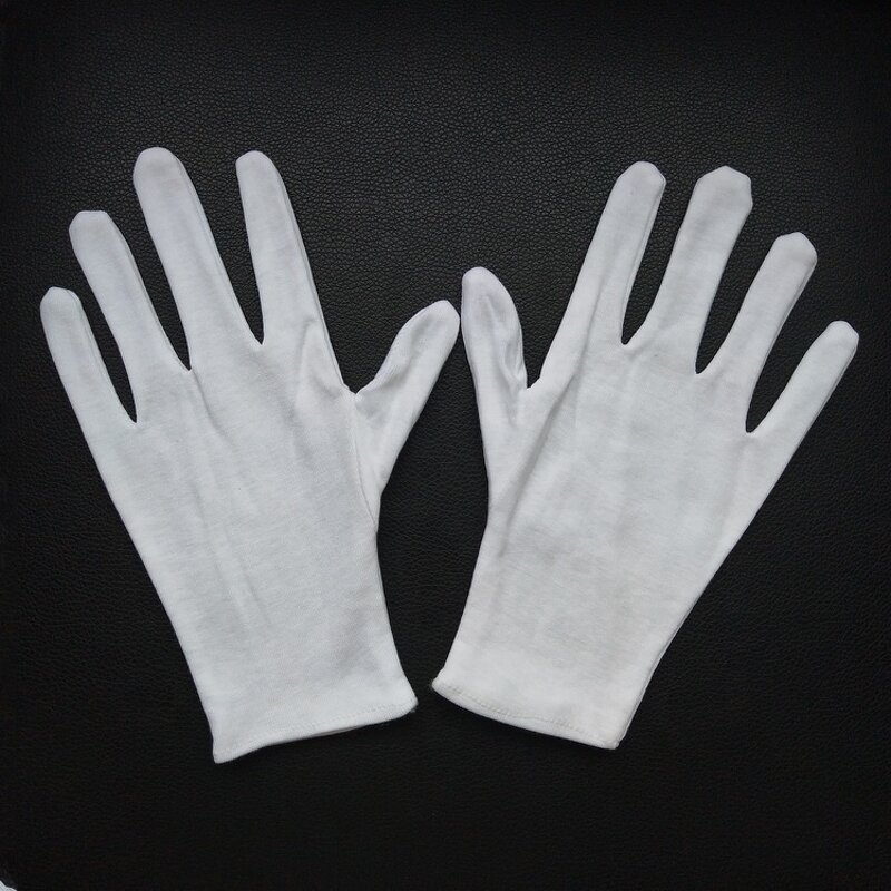 Touch Screen Gloves Factory - OEM White Cotton Ceremony Gloves