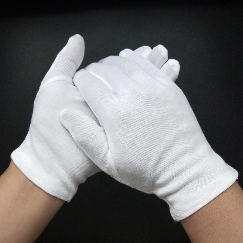 Touch Screen Gloves Factory - OEM White Cotton Ceremony Gloves