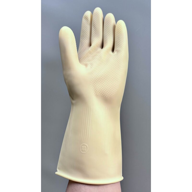 Latex Gloves Factory - OEM Non-allergic Cotton Lined Gloves