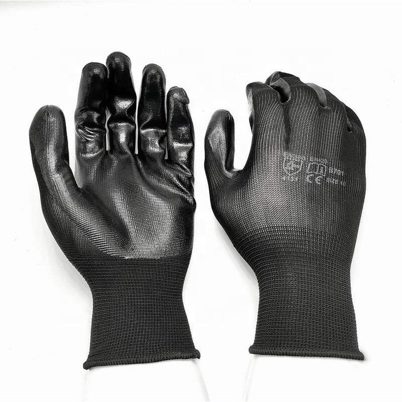 Cotton Gloves Factory - OEM Knitting Cotton Liner Latex Dipping