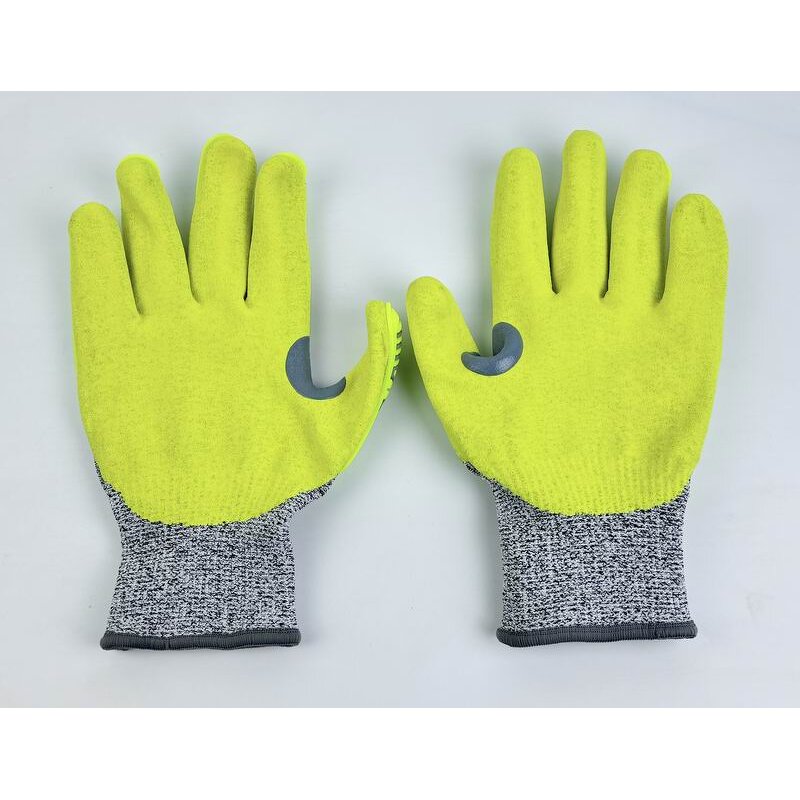 Anti Impact Gloves Factory - OEM Heavy Duty TPR Cut Resistant