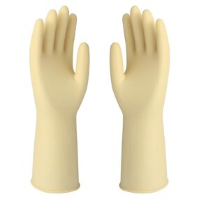 Latex Gloves Factory - OEM Non-allergic Cotton Lined Gloves