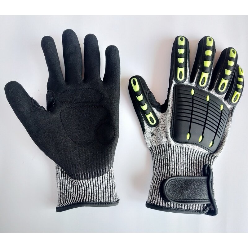 Anti Impact Gloves Factory - OEM TPR Cut Proof Safety Gloves