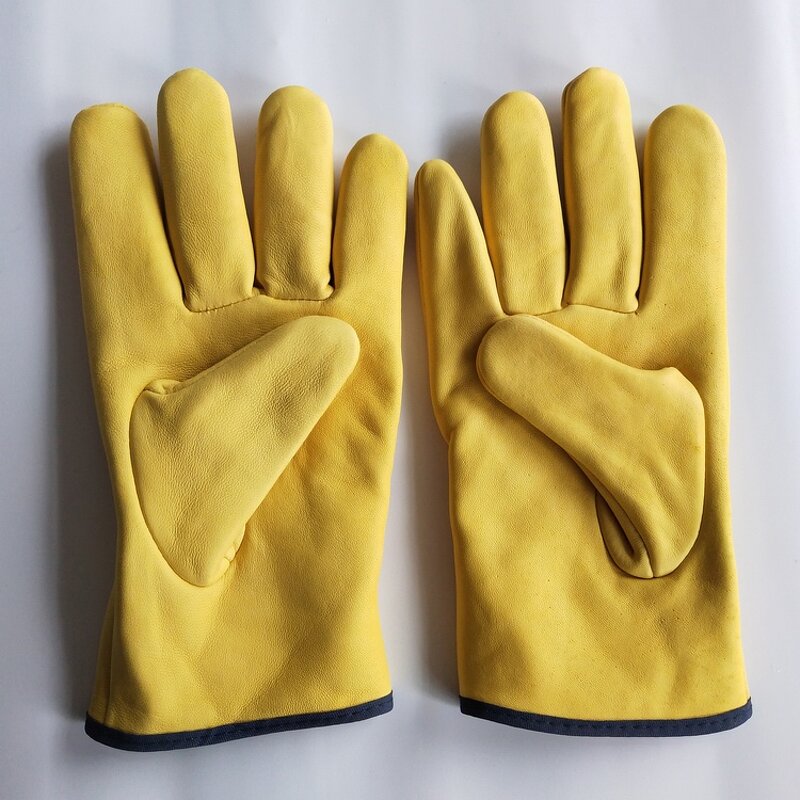 Driving Gloves Factory - OEM Custom Cowhide Leather Winter Warm