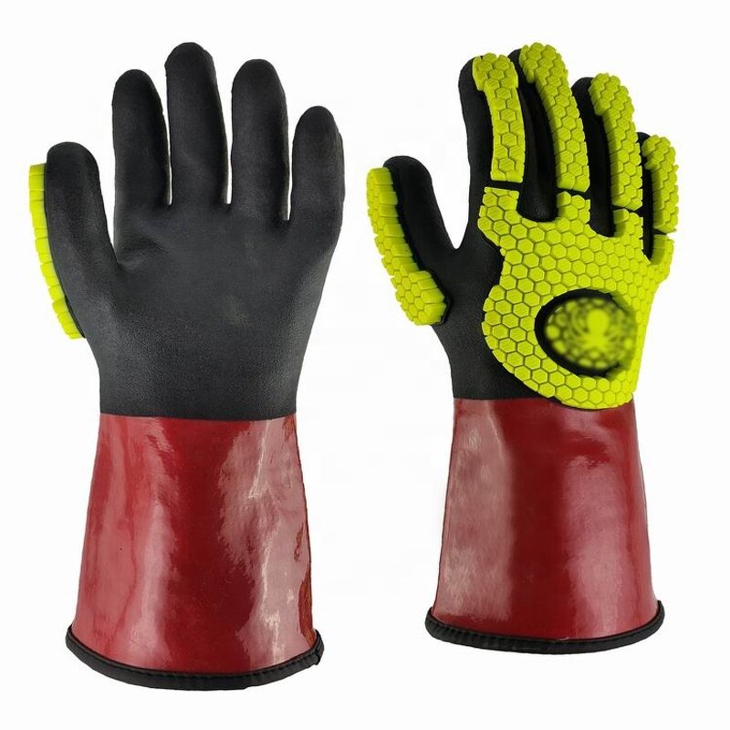 Safety Gloves Factory - OEM ANSI A5 Cut Proof PVC Nitrile