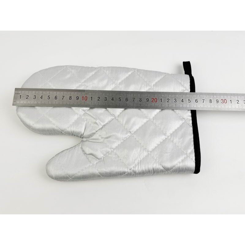 Heat Resistant Gloves Factory - OEM Silver Coating BBQ Gloves