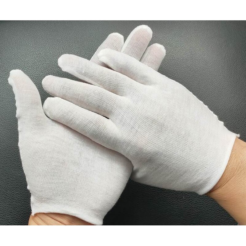 Cotton Gloves Factory - OEM White Parade Hand Gloves